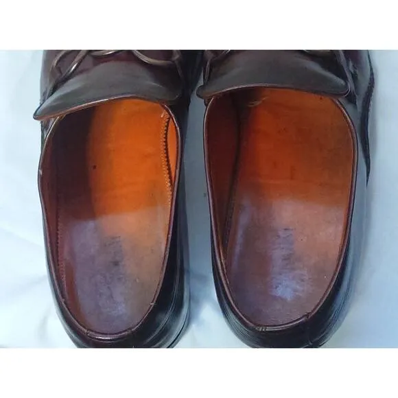 Magnanni Horsebit Dress Shoe Loafers Mens Size 11.5 M Chili Red