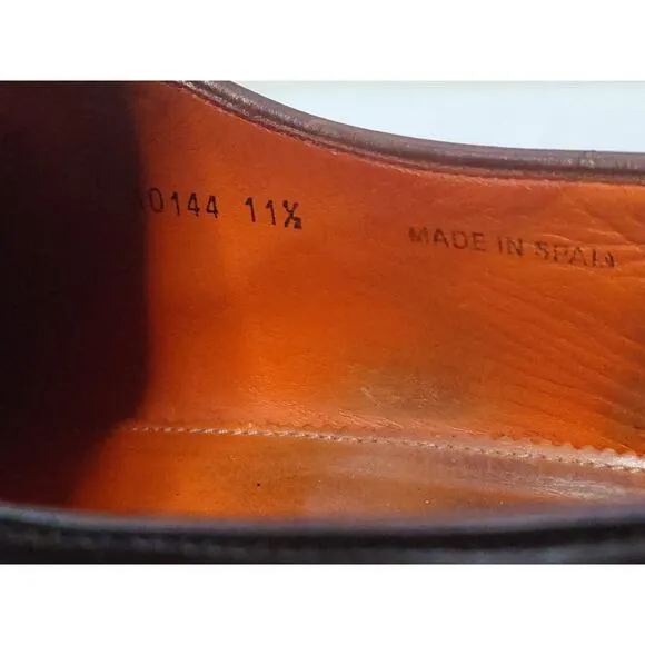 Magnanni Horsebit Dress Shoe Loafers Mens Size 11.5 M Chili Red