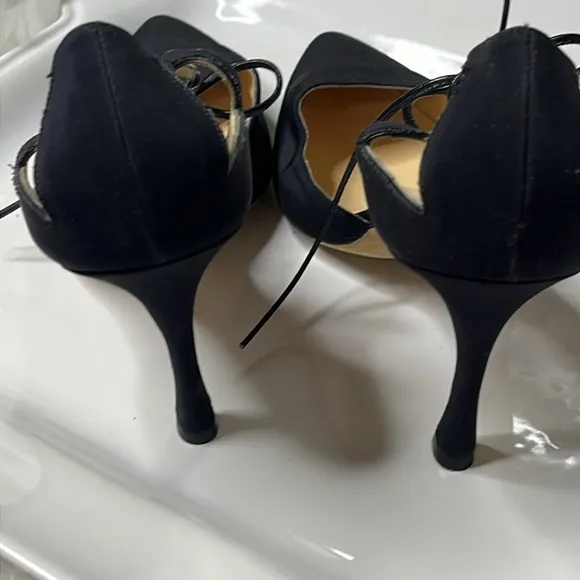Manolo Blahnik Black Women's Heels