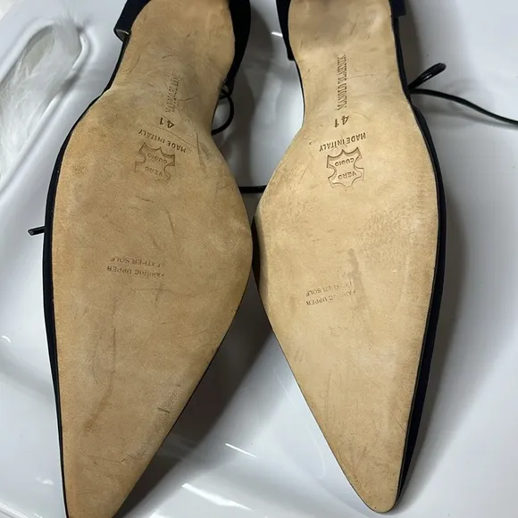 Manolo Blahnik Black Women's Heels