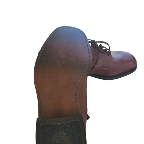 Mason Brown Leather Men's Vintage Size 7 Dress Shoes