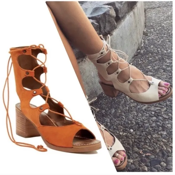 Matisse Expo Gladiator Style Chunky Heel Sandals
