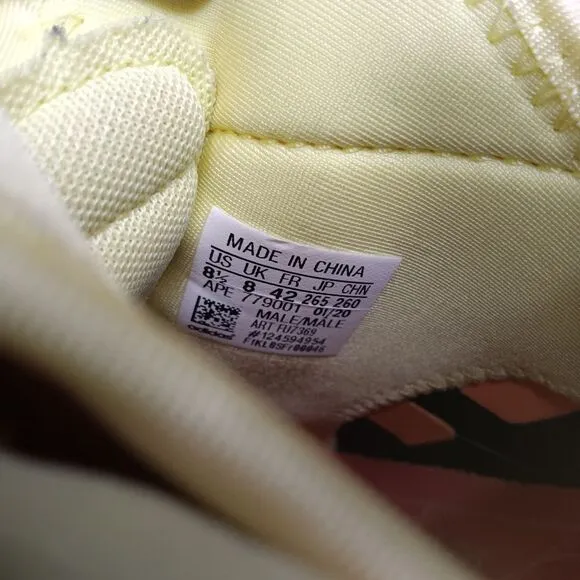 Mens Adidas Pharrell Williams Crazy byW 2.0 Yellow Tint Chalk Coral Trace Purple
