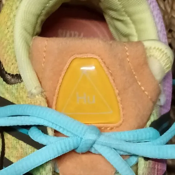 Mens Adidas Pharrell Williams Crazy byW 2.0 Yellow Tint Chalk Coral Trace Purple