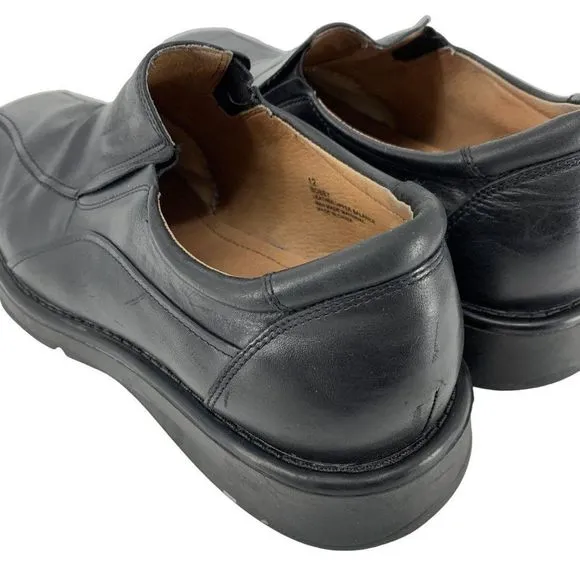 Mens Cambridge Classics Black Loafers 12 Bobby Leather 3862