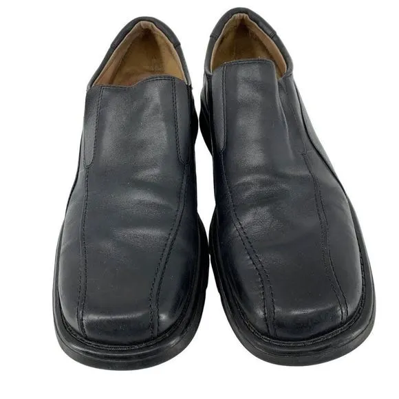 Mens Cambridge Classics Black Loafers 12 Bobby Leather 3862