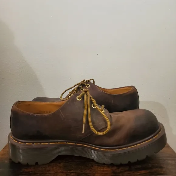 Mens Dr.Martens 1461 Made In England Commander Oxford Shoes Size 8