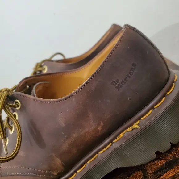 Mens Dr.Martens 1461 Made In England Commander Oxford Shoes Size 8