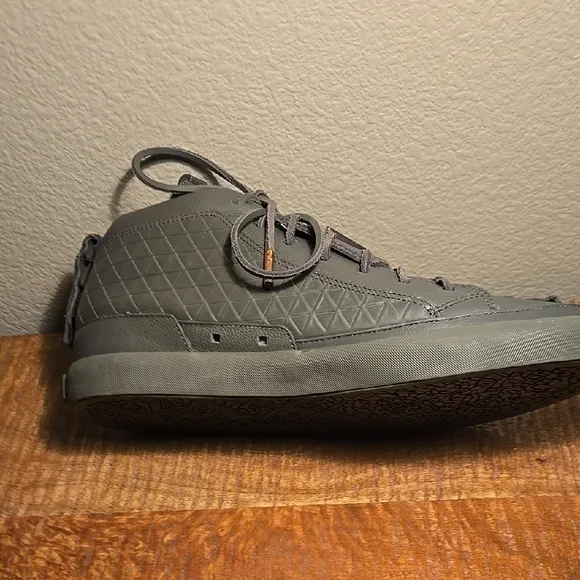 Men's Grey Patrick Mohr High-Top Sneakers