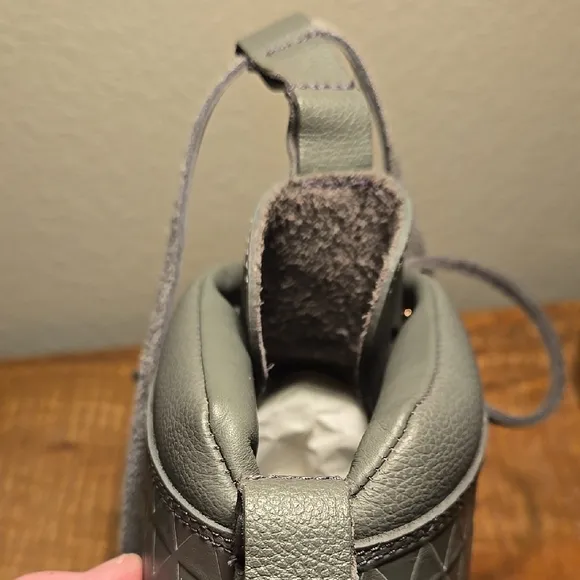Men's Grey Patrick Mohr High-Top Sneakers