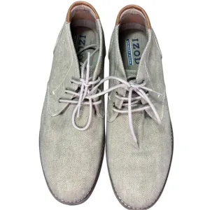 Men's Izod Memory Foam Incent Brown Oxford Canvas Casual Shoes size 9.5M