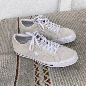 Men's Rare Converse One Star Pro Beige Vintage Shoes (8.5 US)