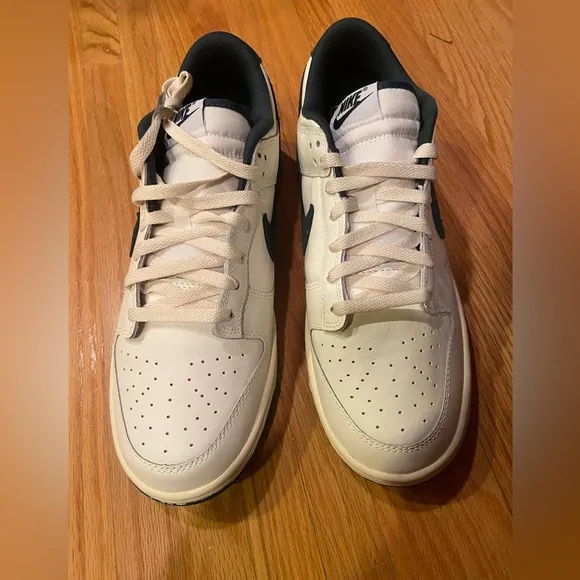 Men's Size 11 Nike Dunk Low 'Athletic Department' Green White FQ8080-133 Shoes