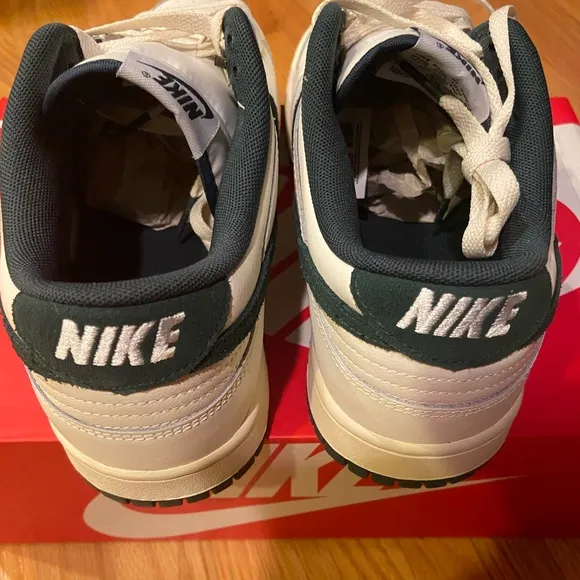 Men's Size 11 Nike Dunk Low 'Athletic Department' Green White FQ8080-133 Shoes