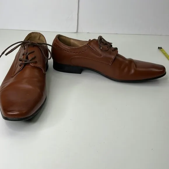 Men's Steve Madden Javin Tan Leather Oxford Shoes