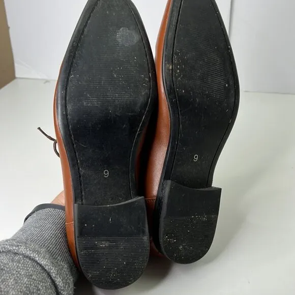 Men's Steve Madden Javin Tan Leather Oxford Shoes