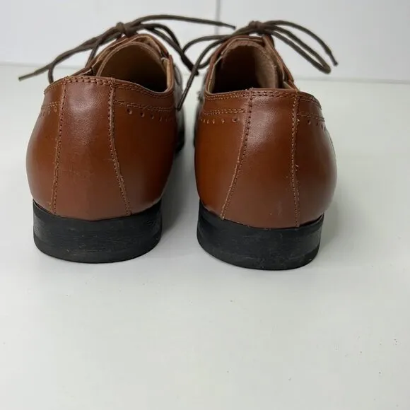 Men's Steve Madden Javin Tan Leather Oxford Shoes