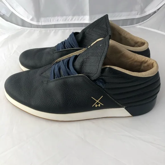 Men’s Under Armour Rare “X” Sample Leather Shoes Size 12