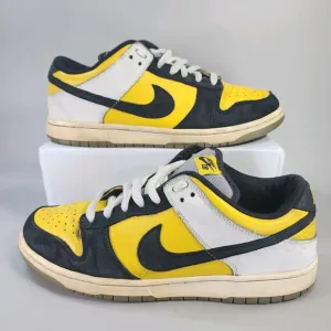 Men's Vintage 2006 Nike Dunk Low Pro Bic SB Sz 10 011971 Leather Sneakers