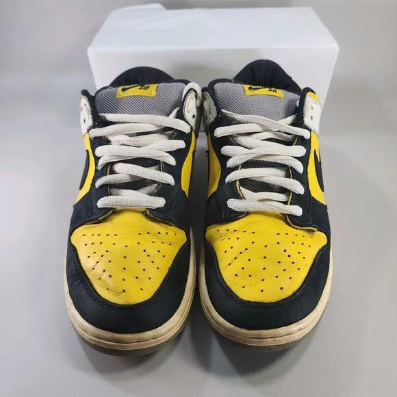 Men's Vintage 2006 Nike Dunk Low Pro Bic SB Sz 10 011971 Leather Sneakers