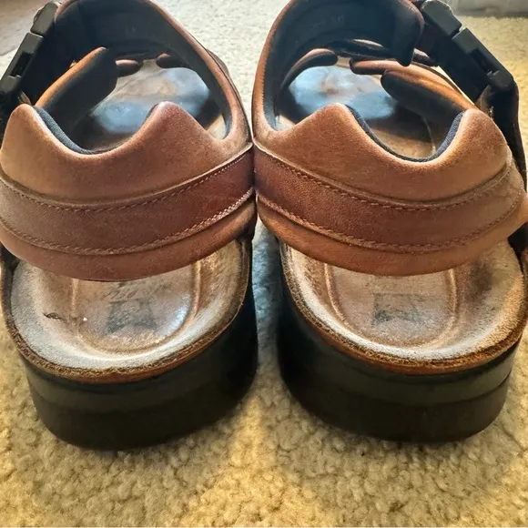 Mephisto SHARK Sandals Adjustable Straps Cork Footbed