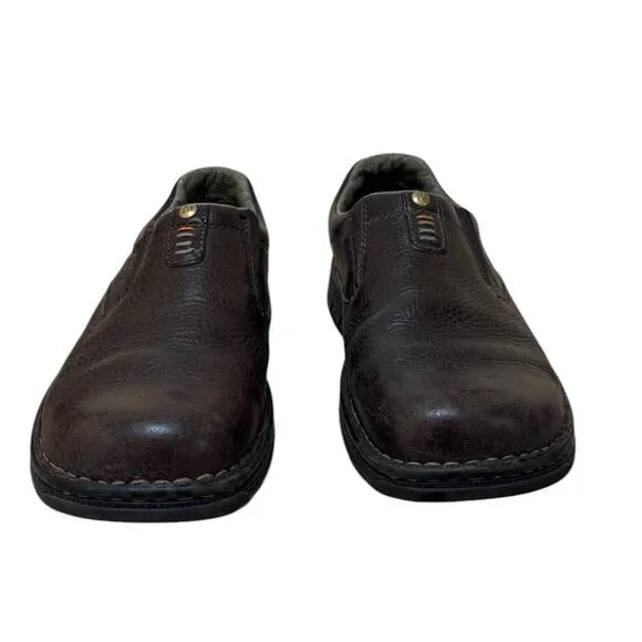 Merrell World Legend Shoes 8.5 Men Brown Leather Water Resistant Casual Workwear