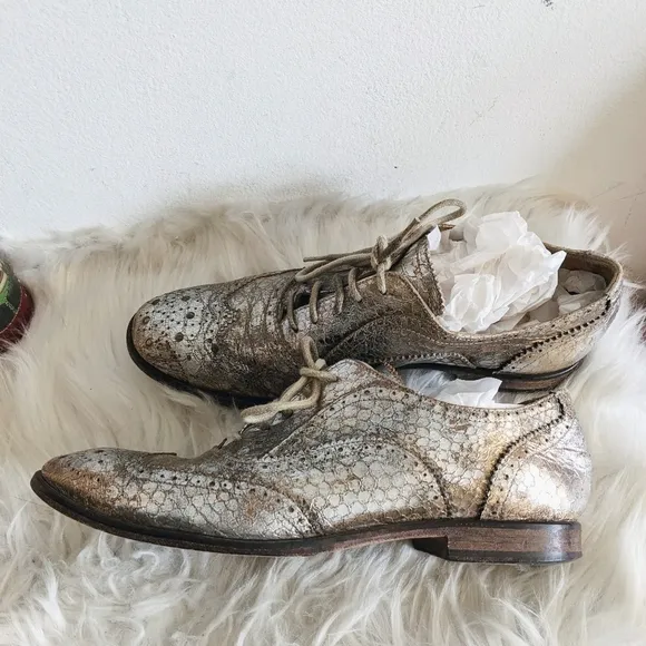 Metallic Italian Snakeskin Leather Loafers - Barneys New York