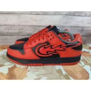 Naf Global Shoes Men's Shoe's Size 9 Vintage Black Red Rare