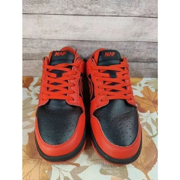 Naf Global Shoes Men's Shoe's Size 9 Vintage Black Red Rare