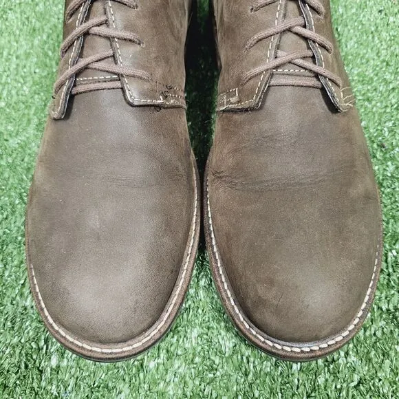 Naot Chief Walnut Brown Leather Oxford Casual Shoes Mens Size EU 41 US 8‎