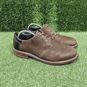 Naot Chief Walnut Brown Leather Oxford Casual Shoes Mens Size EU 41 US 8‎