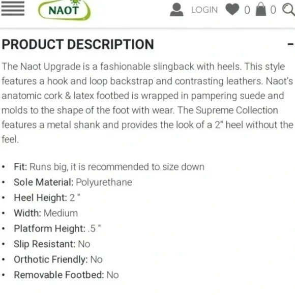 NAOT Upgrade Slingback Open Heel Bootie