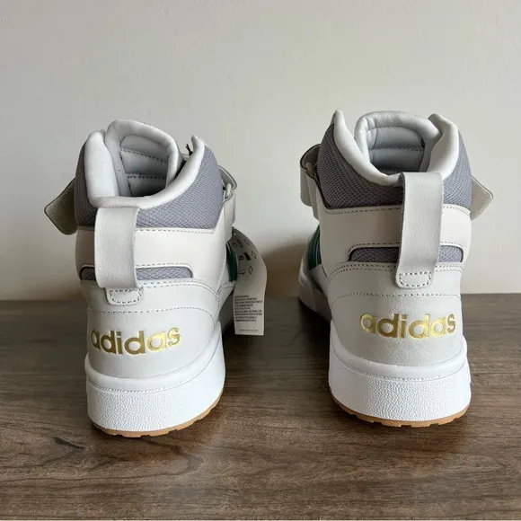 NEW Adidas Postmove Mid Leather High Top Men’s Size 11 Grey Green Colorway #940