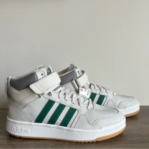 NEW Adidas Postmove Mid Leather High Top Men’s Size 11 Grey Green Colorway #940