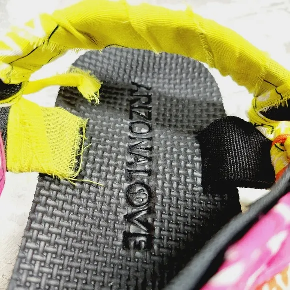 NEW Arizona Love Trekky Paisley Print Bandana Colourful Sandals E564