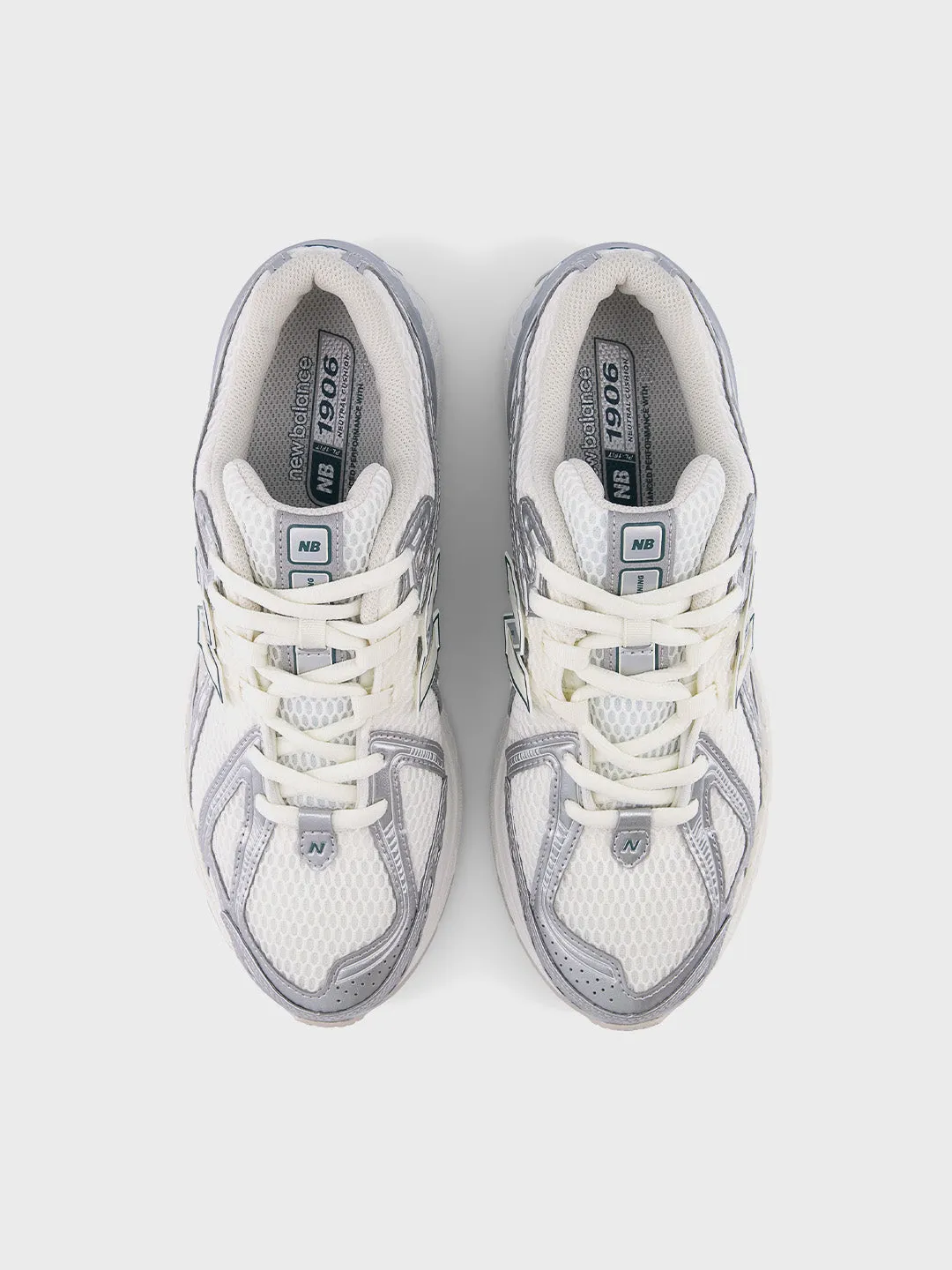 New Balance 1906 Sneakers | Silver Metallic/Sea Salt