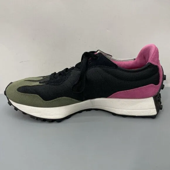 New Balance 327 Sneakers Shoes Cordura Colorblock Retro Green Pink Mens 10