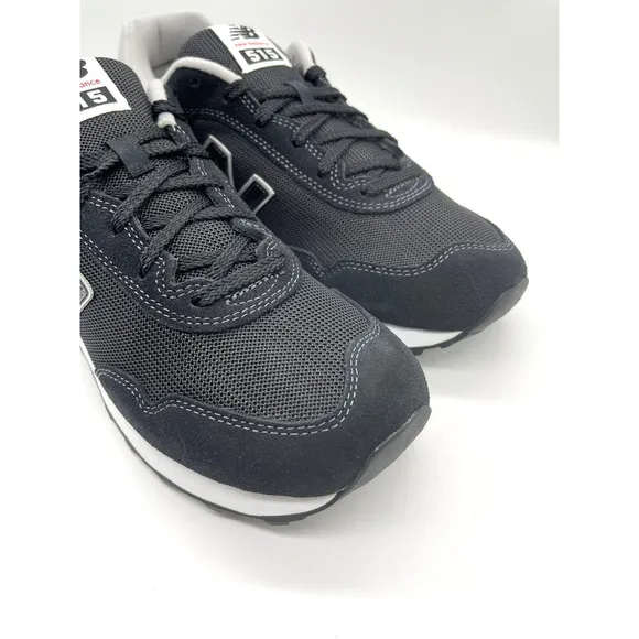 New Balance 515 V3 Men's Casual Lifestyle Shoe Black Marblehead White US Size 10