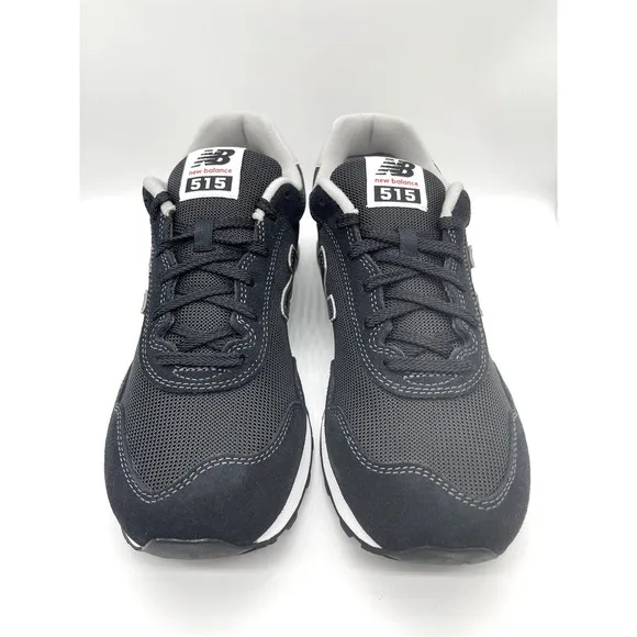 New Balance 515 V3 Men's Casual Lifestyle Shoe Black Marblehead White US Size 10