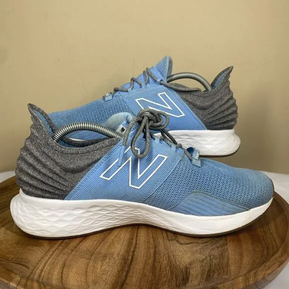New Balance Fresh Foam Roav V1 Womens Light Blue Gray Size 12 D Running Shoes