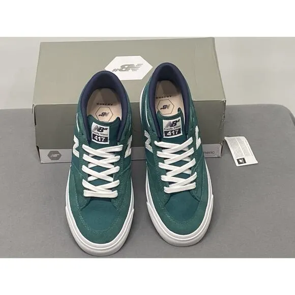 New Balance Men’s Franky Villani x Numeric 417 Shoes Sz 9 Vintage Teal White