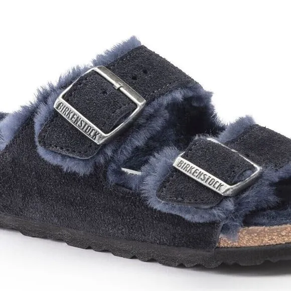 New BIRKENSTOCK Arizona ShearlingSuede Leather size EU38