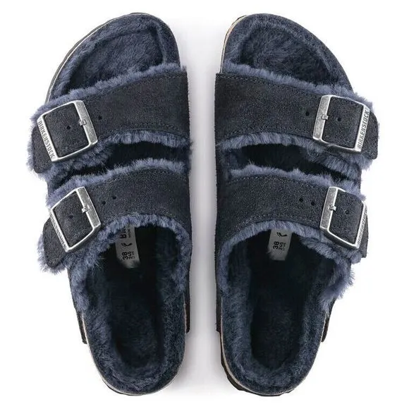 New BIRKENSTOCK Arizona ShearlingSuede Leather size EU38