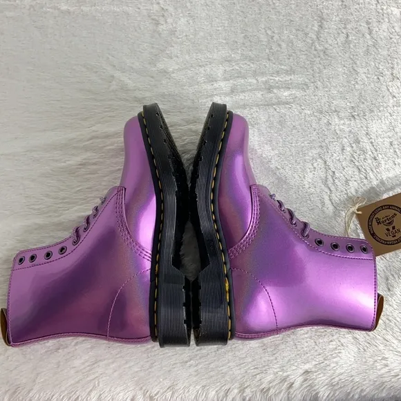 NEW| Dr. Martens 1460 Pascal Prism Vegan Ankle  Combat Streetwear Boots