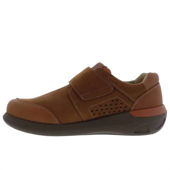 NEW DREW men's marshall casual slip on shoes in camel