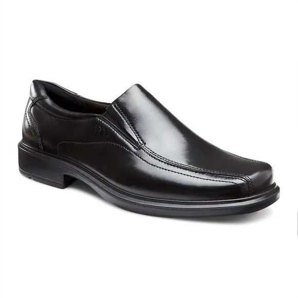 NEW ECCO men's helsinki slip on shoes in black