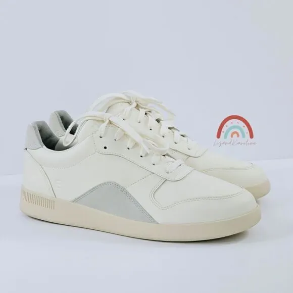 New! Everlane The ReLeather Court Sneaker Unisex Leather Shoes Off White