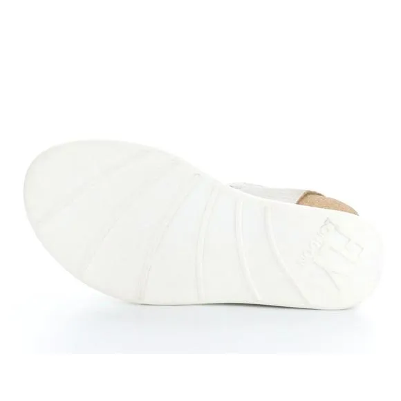 NEW FLY LONDON women's gogo sandals in silver
