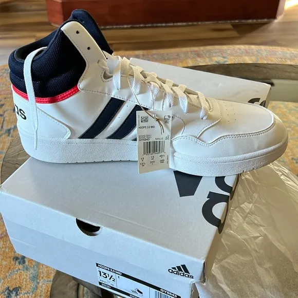 NEW Men’s Adidas Hoops 3.0 Mid Basketball Shoes - Size 13.5