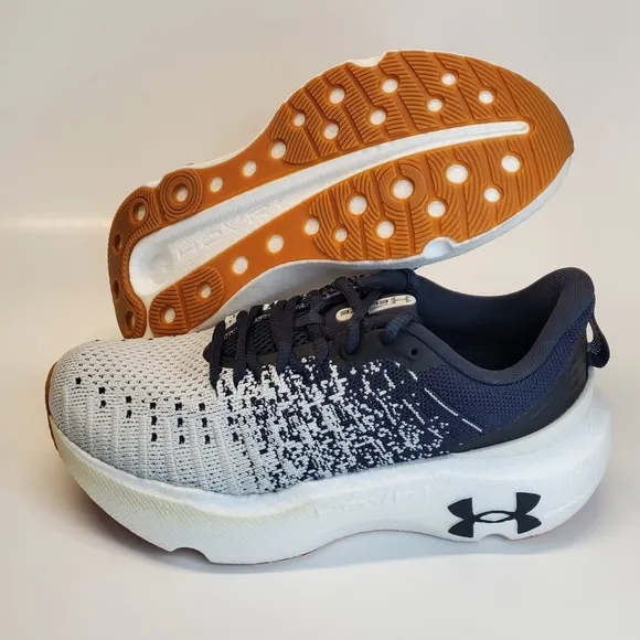 New Under  Armour W Infinite Elite UA Gray Black  Women's Running Shoes Size 7